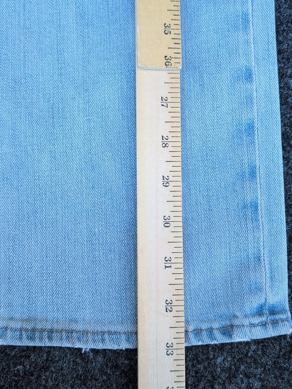 AG Adriano Goldschmied Pants Mens 33x33 Blue The Graduate Tailored Leg Denim USA